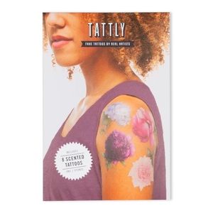 TATTLY Perennial Temporary Tattoo Set - set of 8 tattoos